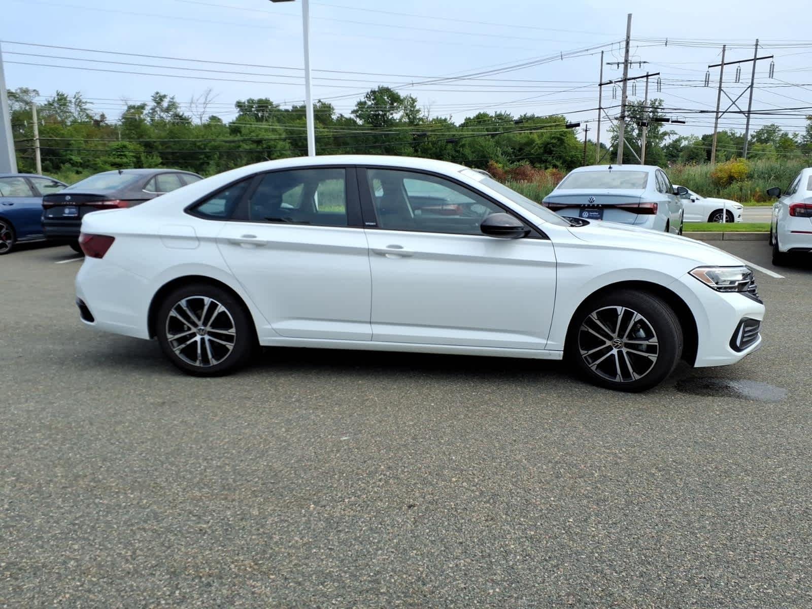Certified Used 2024 Pure White Volkswagen Sport image 4