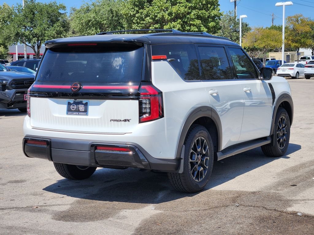 New 2026 Aspen White TriCoat / Super Black Two-tone Nissan PRO-4X® image 4
