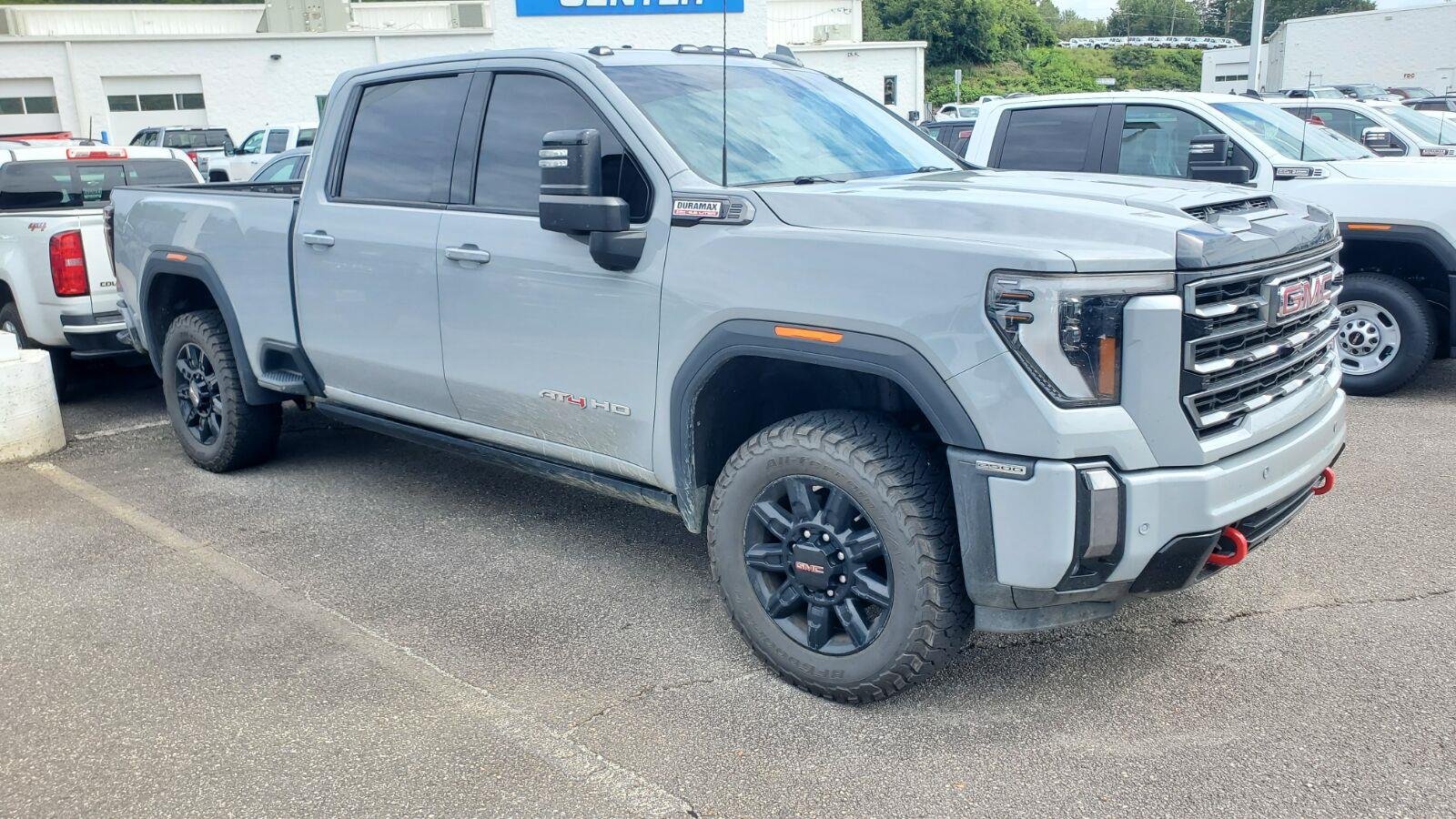 Used 2024 Thunderstorm Gray GMC AT4 image 2