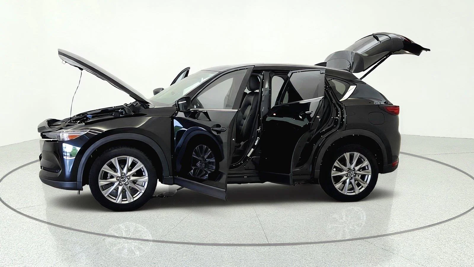 Used 2021 Jet Black Mica Mazda Grand Touring image 9