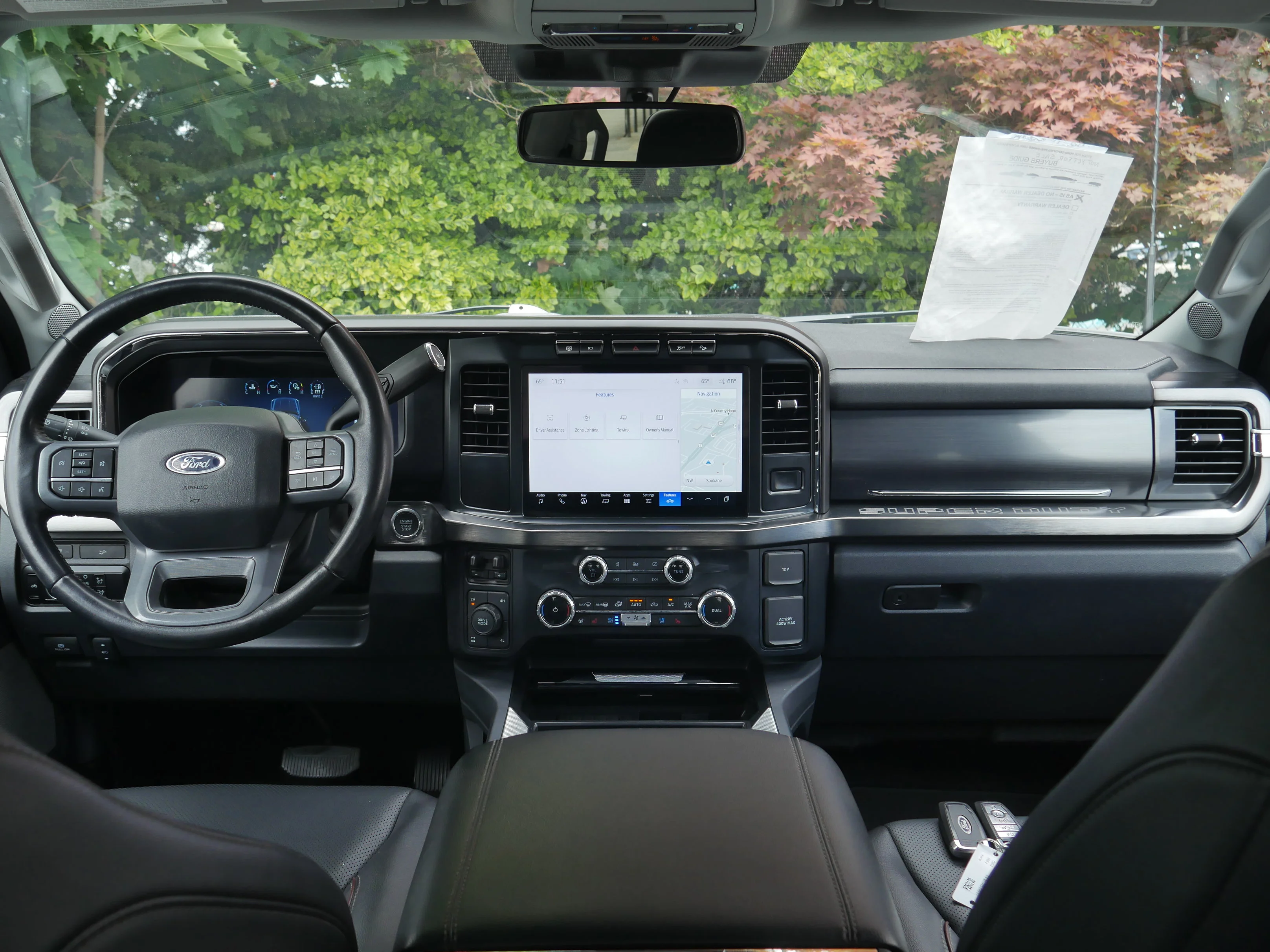 Certified Used 2024 Agate Black Metallic Ford LARIAT image 10