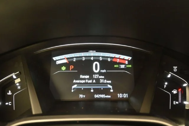 Used 2021 Radiant Red Metallic Honda AWD EX-L image 85
