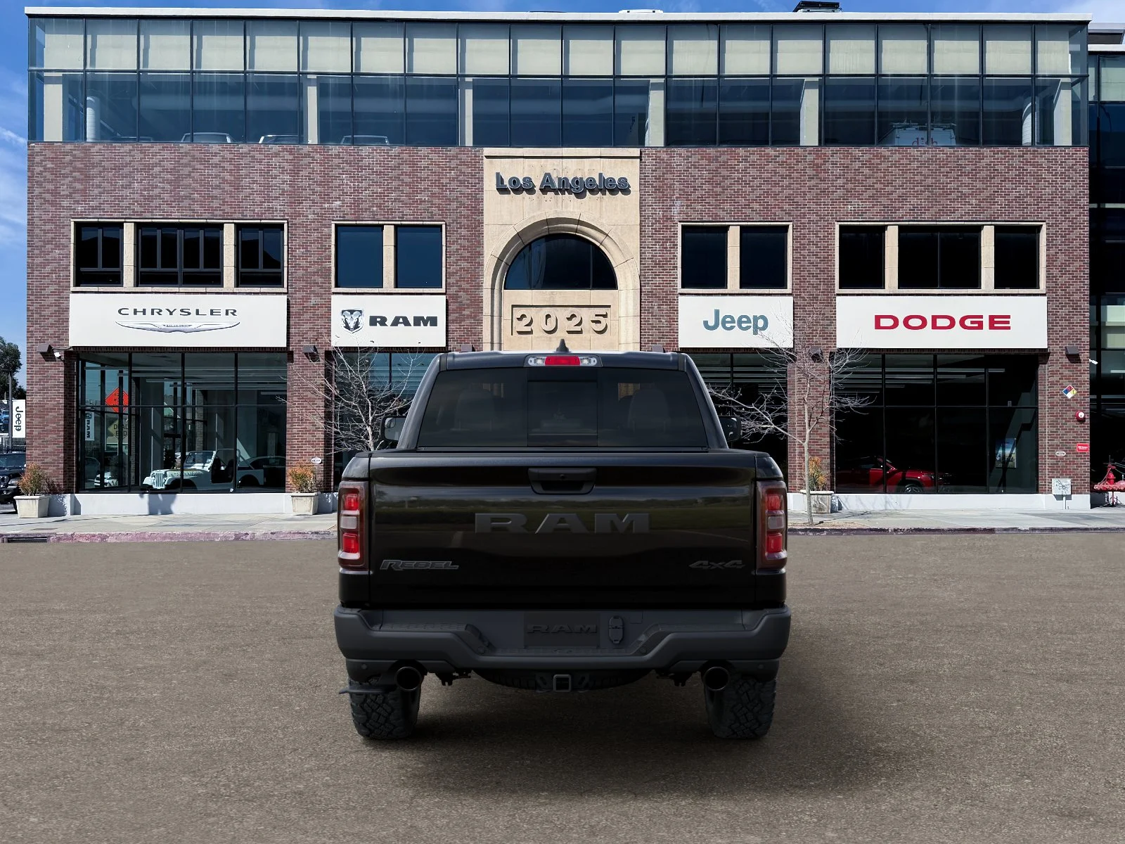 New 2026 Diamond Black Crystal Pearl-Coat Exterior Paint RAM Rebel image 33