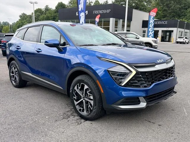 Used 2024 Blue Kia EX image 14