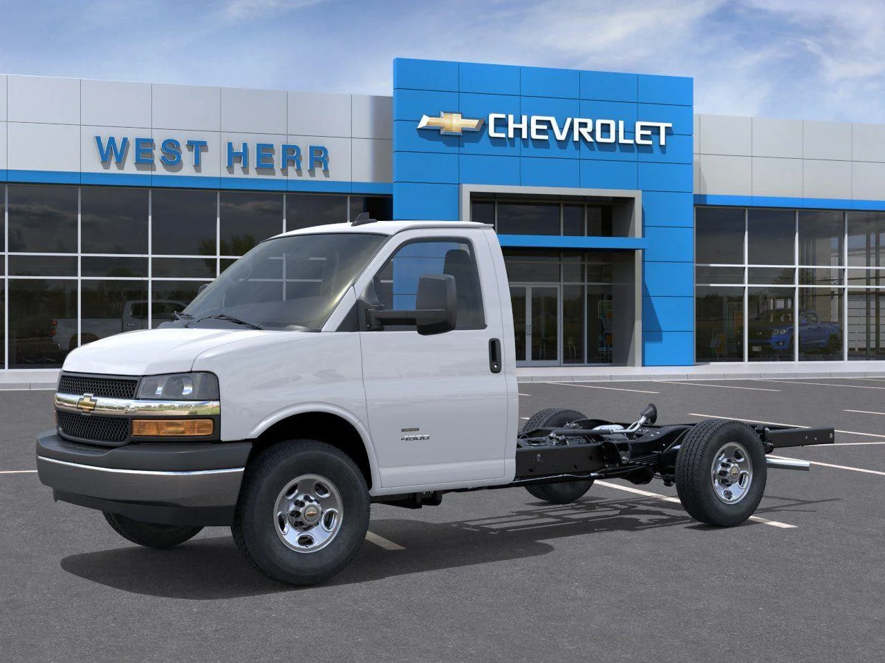 New 2025 Summit White Chevrolet 1WT image 2