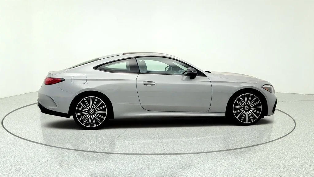Used 2026 MANUFAKTUR Alpine Grey Metallic Mercedes-Benz CLE 300 4MATIC Coupe w/ AMG® Line & Night Pkgs & 20