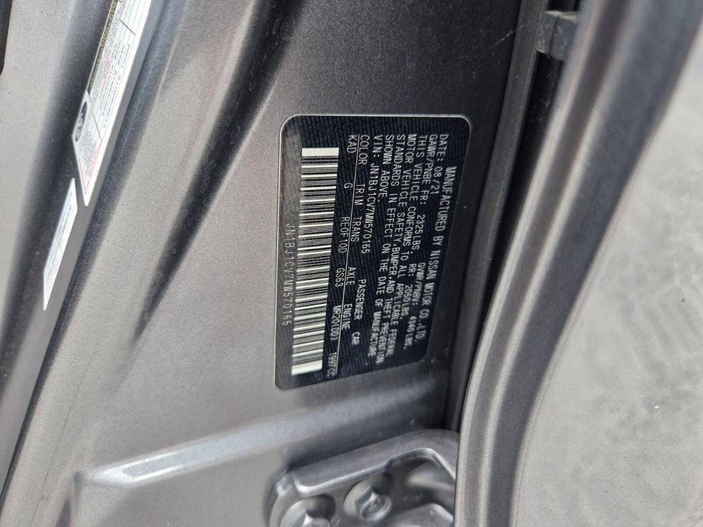 Used 2021 Gun Metallic Nissan SL image 22