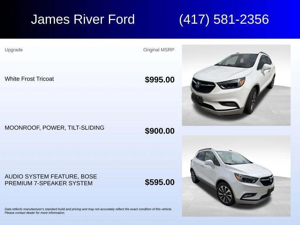 Used 2018 White Frost Buick Essence image 5