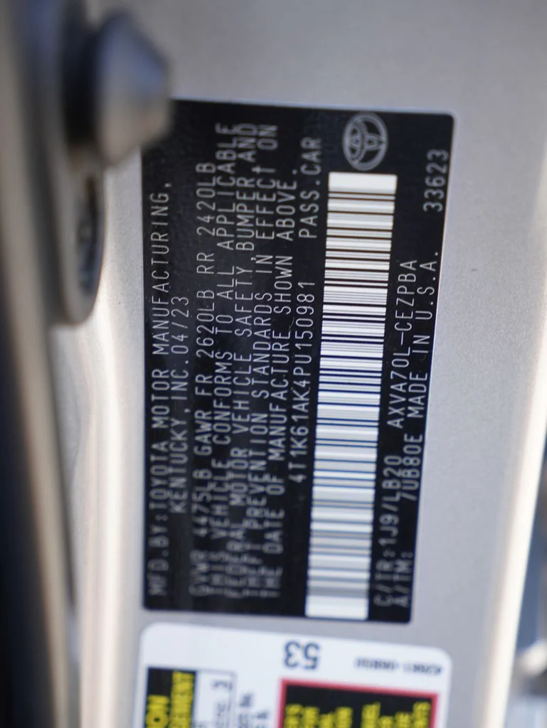 Used 2023 Silver Toyota XSE image 6