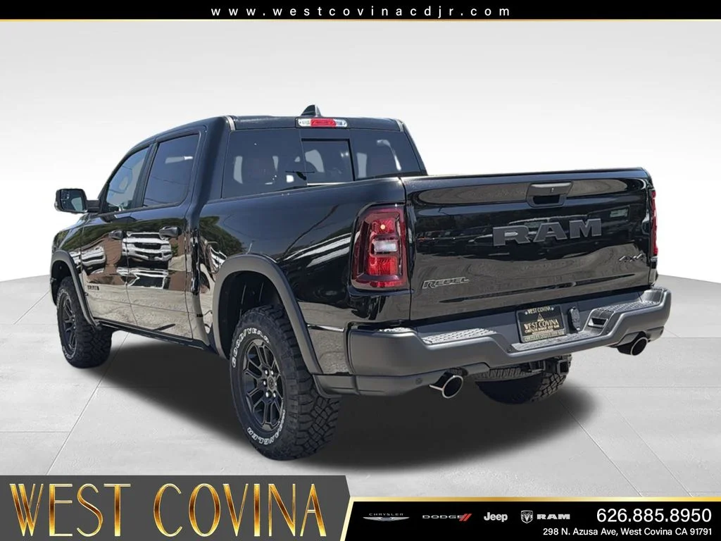 New 2026 Diamond Black Crystal Pearl-Coat Exterior Paint RAM Rebel image 10