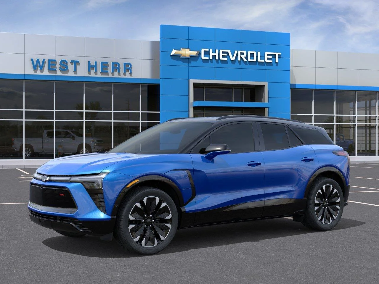 New 2025 Riptide Blue Metallic Chevrolet RS image 2