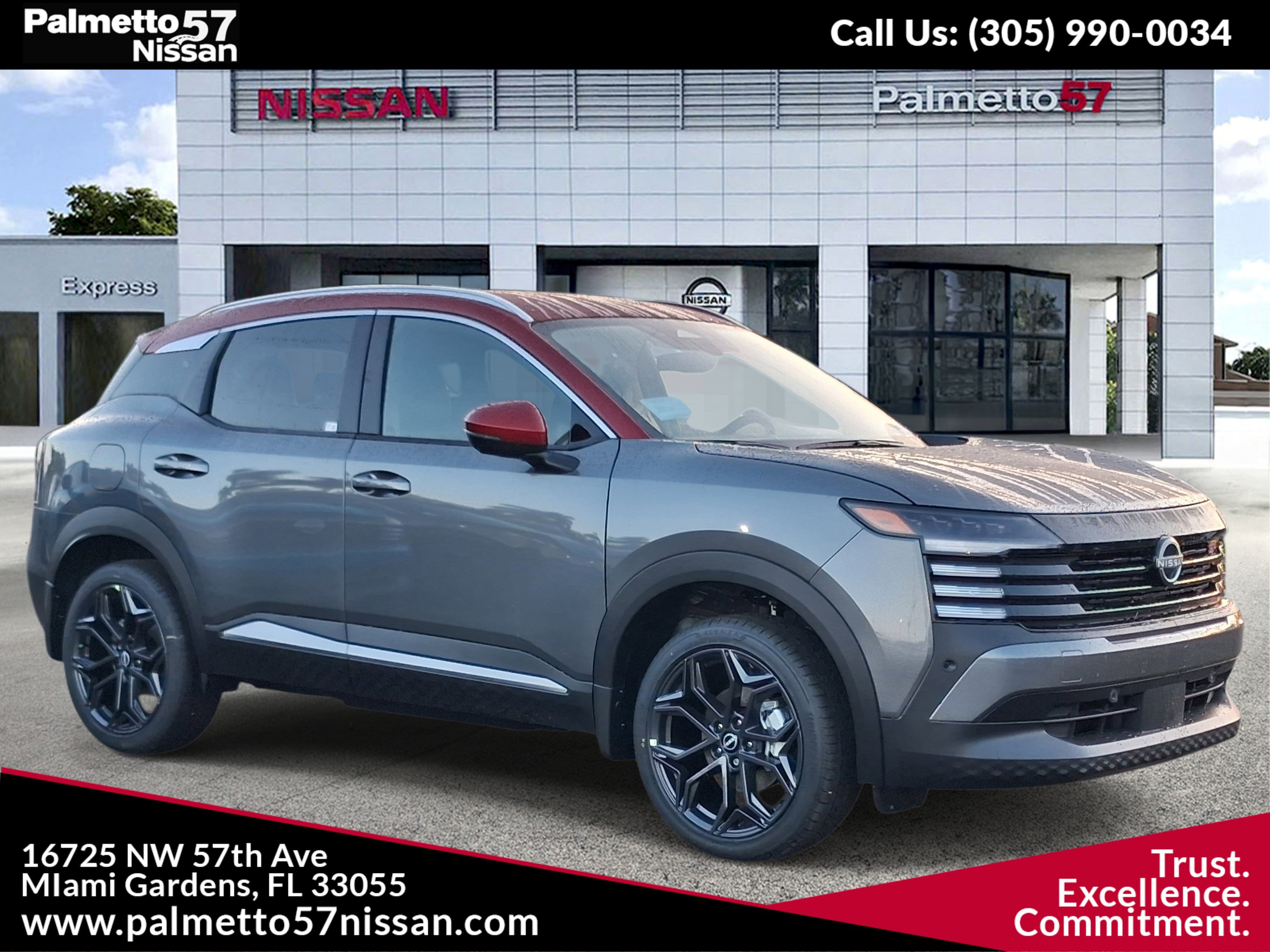 New 2026 Gun Metallic / Scarlet Ember Tintcoat Two-tone Nissan SR image 1