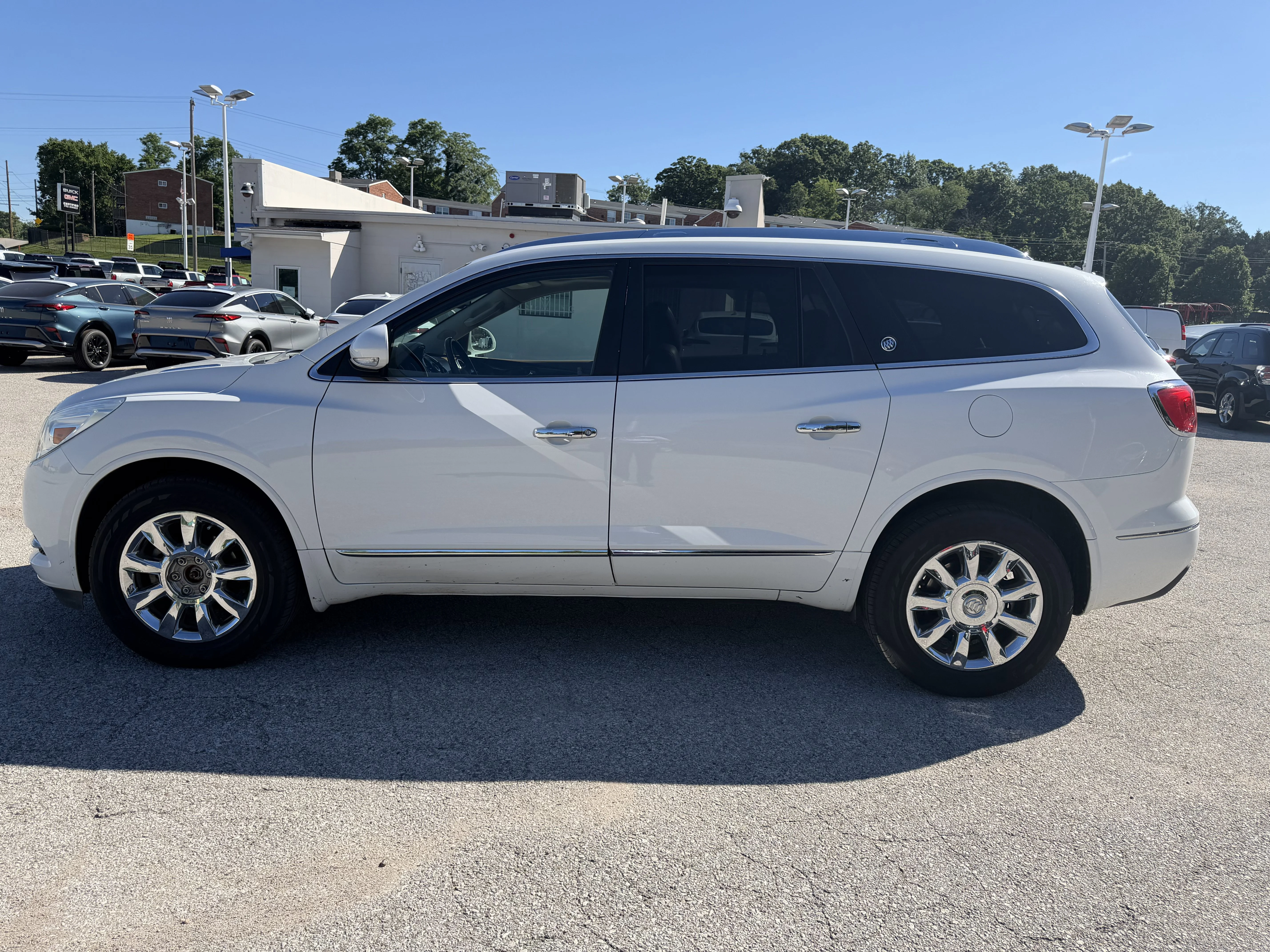 Used 2017 Summit White Buick Leather image 4
