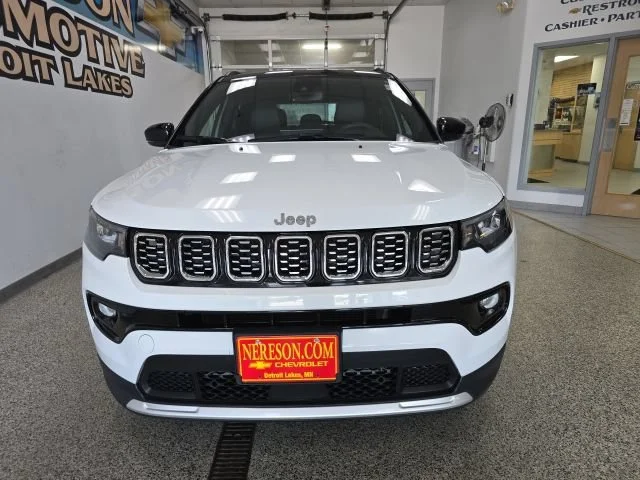 Used 2025 Jeep Compass Limited with VIN 3C4NJDCN6ST613909 for sale in Detroit Lakes, Minnesota