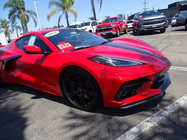 Certified Used 2021 TORCH RED Chevrolet 1LT image 5