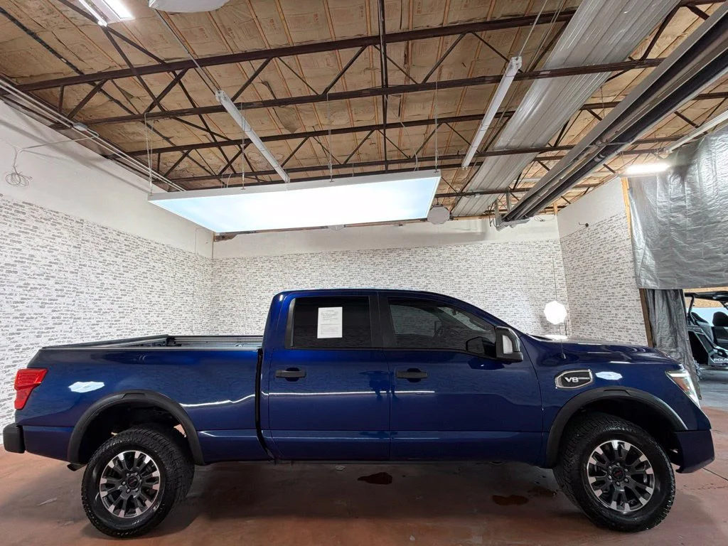 Used 2021 Deep Blue Pearl Metallic Nissan PRO-4X image 8