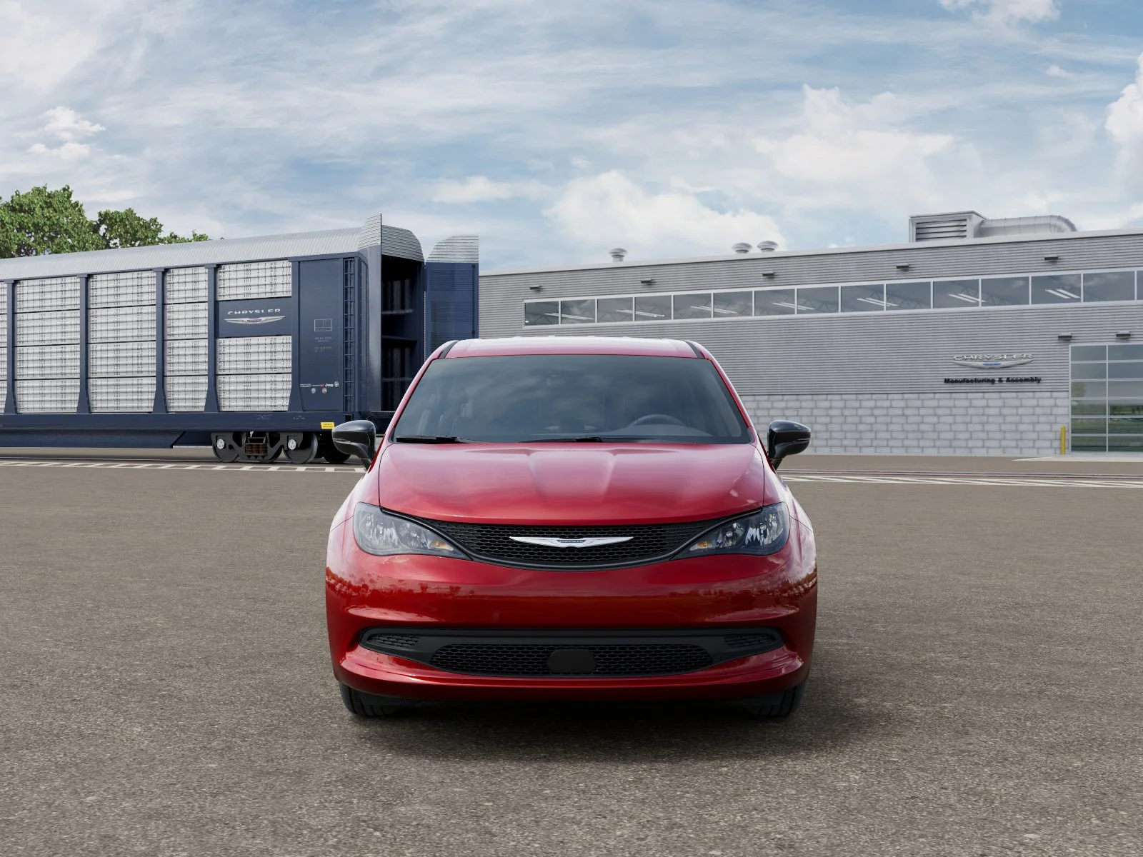 New 2027 Red Hot Pearl-Coat Exterior Paint Chrysler LX image 6