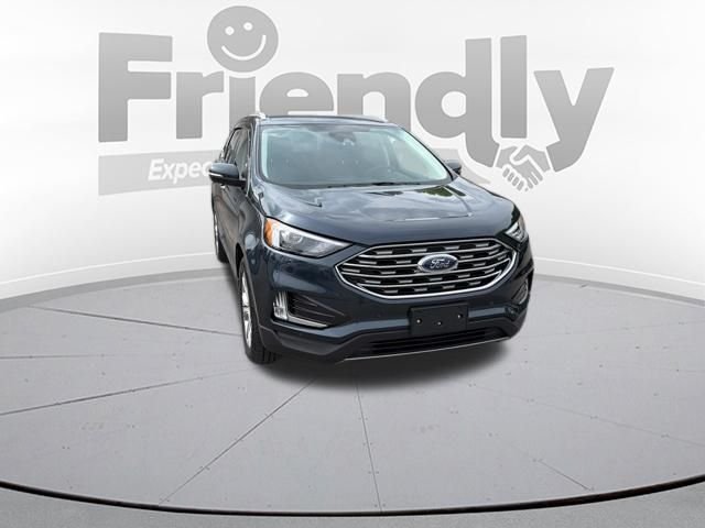 Used 2023 Blue Ford Titanium image 15