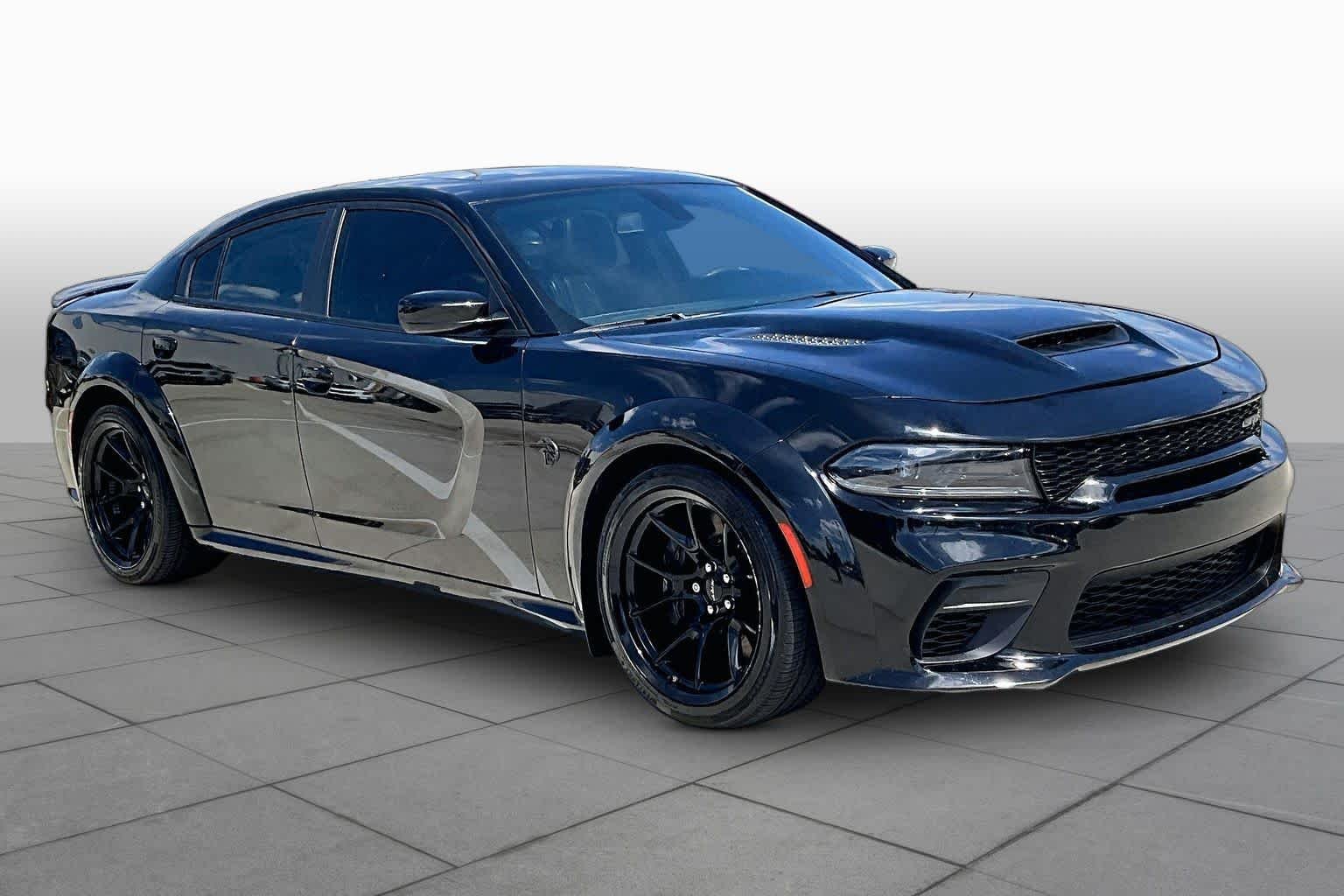 Used 2023 Pitch Black Clearcoat Dodge SRT Hellcat Widebody Jailbreak image 3