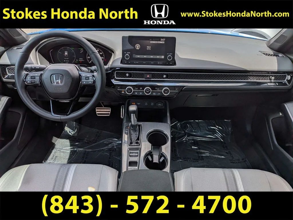 Certified Used 2025 Blue Honda Sport image 15