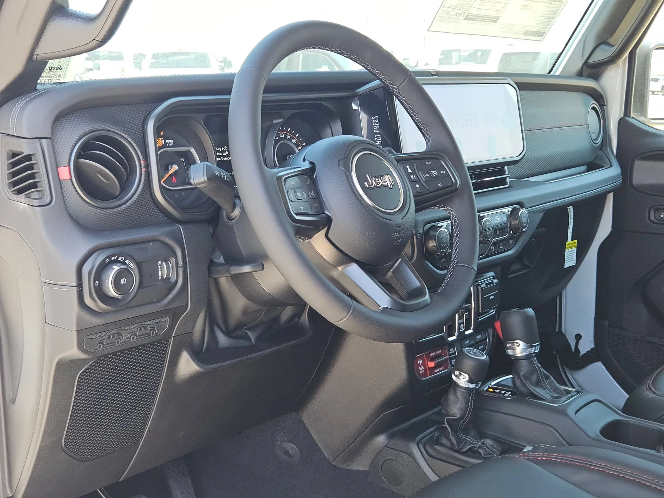 New 2026 Bright White Clearcoat Jeep Rubicon X image 10