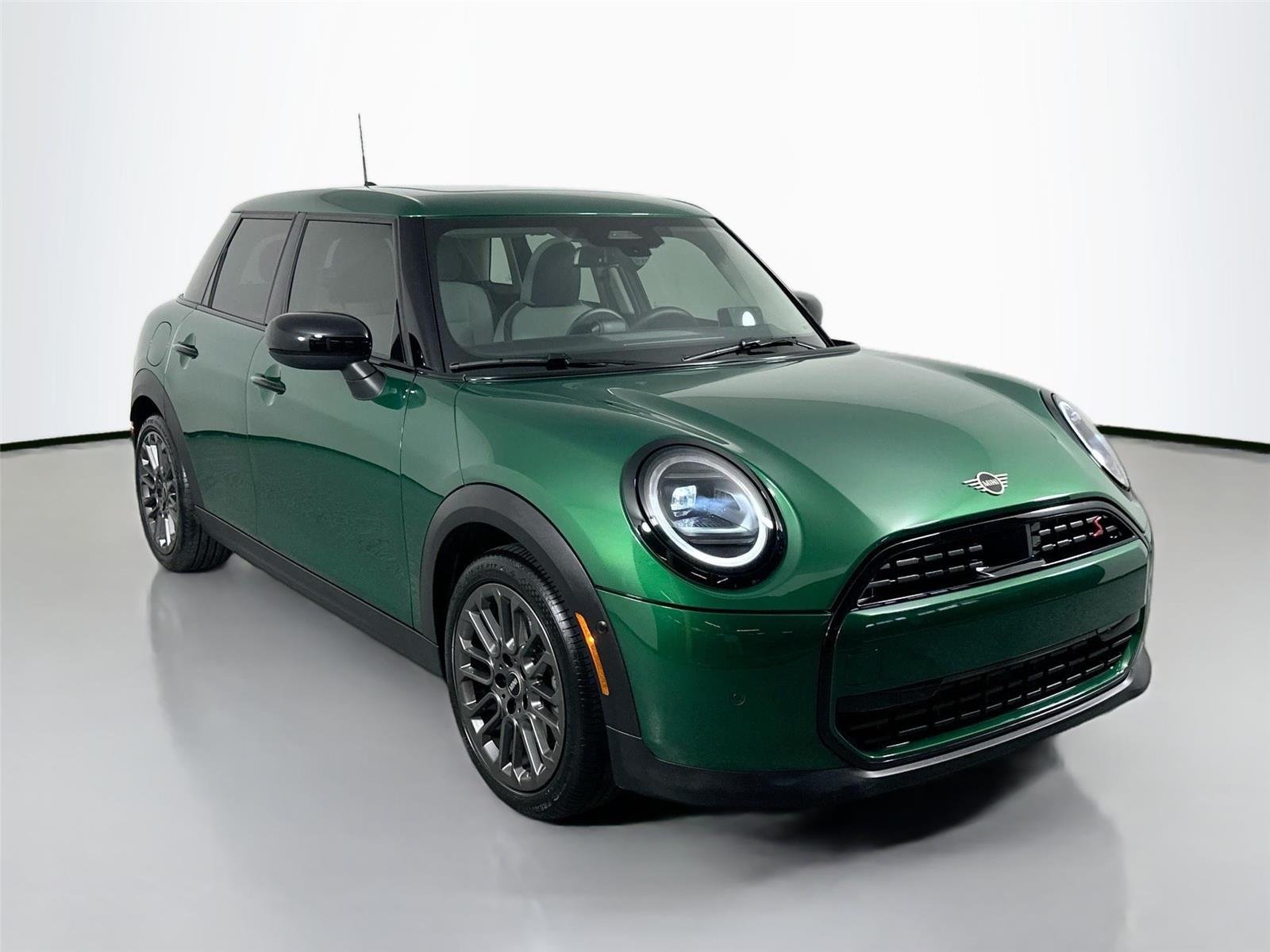 Used 2025 British Racing Green IV Metallic MINI Cooper S image 3