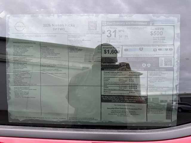 New 2026 Scarlet Ember Tintcoat Nissan SV image 29