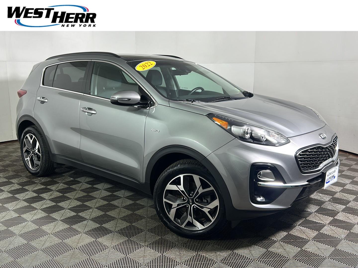 Used 2022 Steel Gray Kia EX image 1
