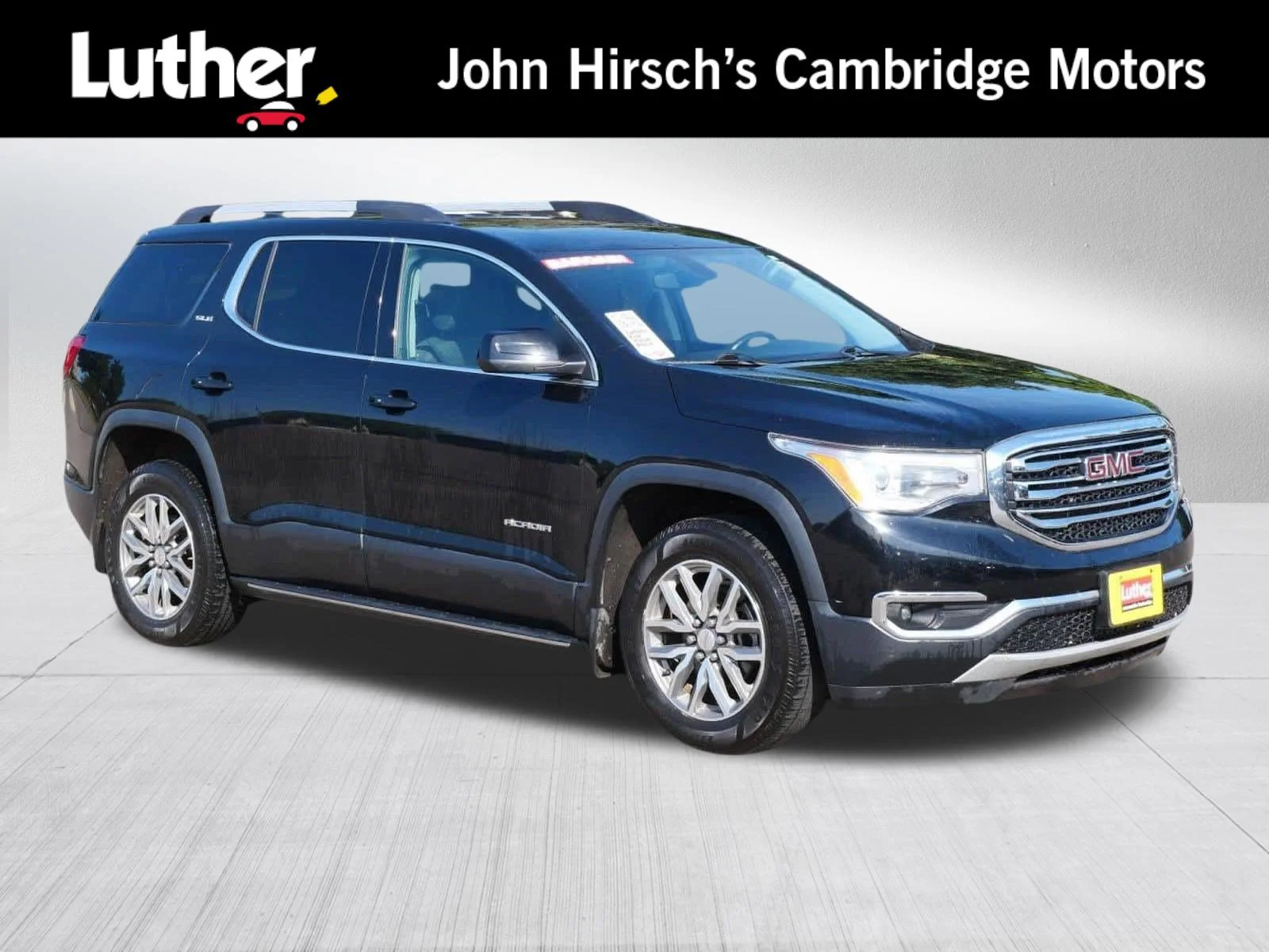 Used 2018 Ebony Twilight Metallic GMC SLE image 1