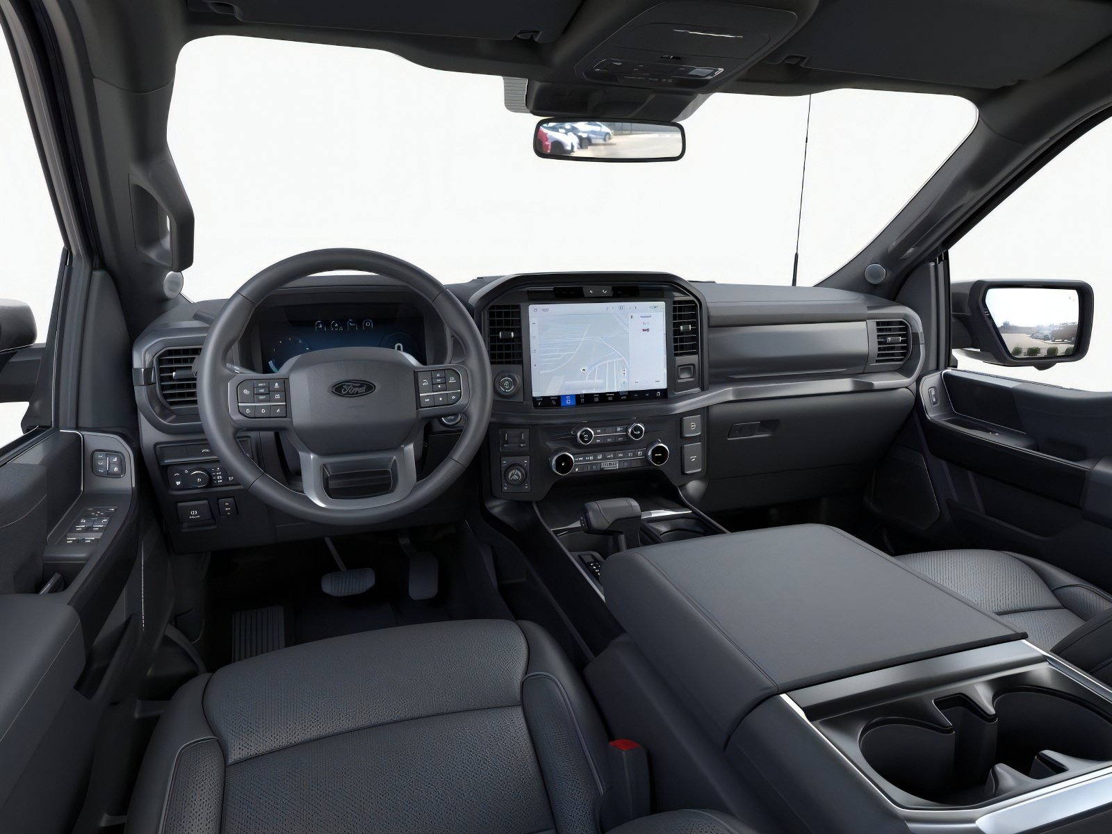New 2026 Carbonized Gray Metallic Ford Lariat® image 9
