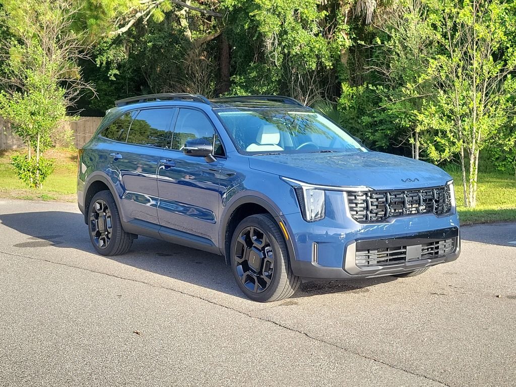Certified Used 2025 Midnight Lake Blue Kia X-Line EX image 43
