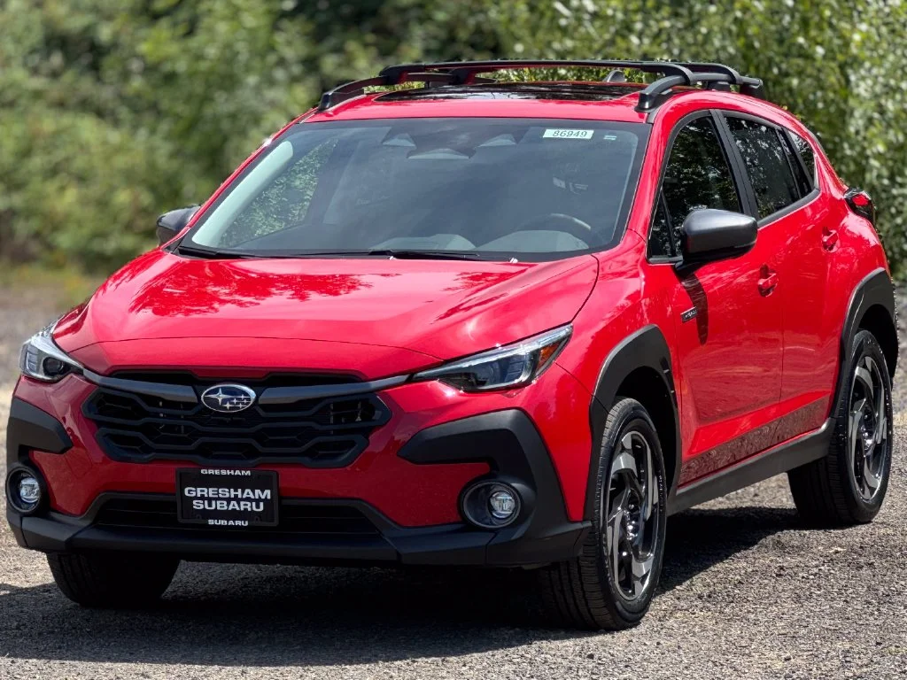 New 2026 PURE RED Subaru Limited Hybrid image 3