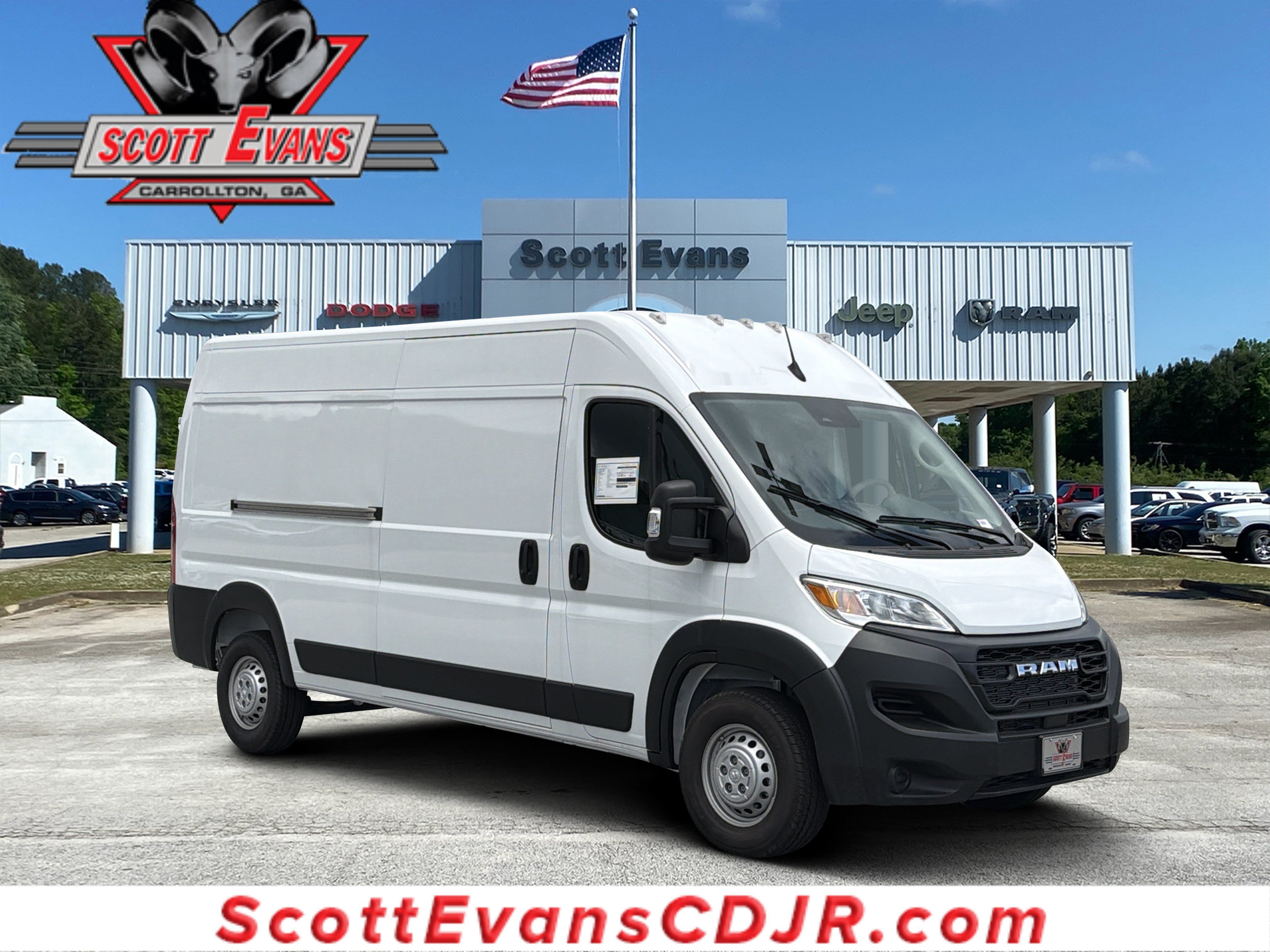 New 2026 Bright White Clearcoat RAM Tradesman image 1