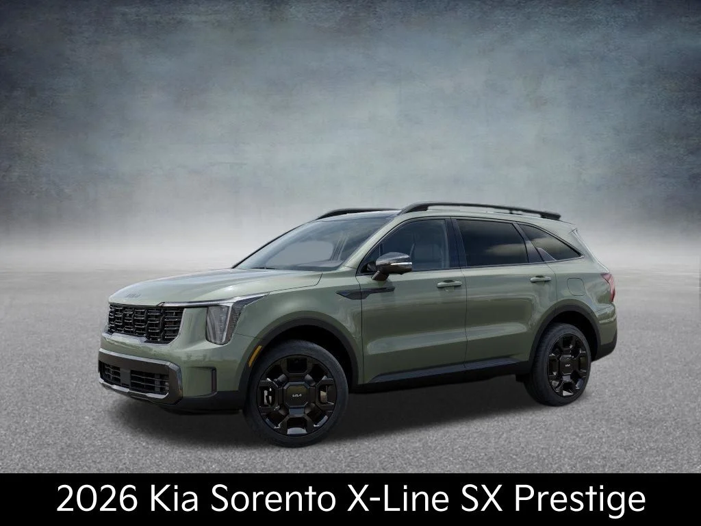New 2026 Jungle Green Kia X-Line SX Prestige AWD image 3