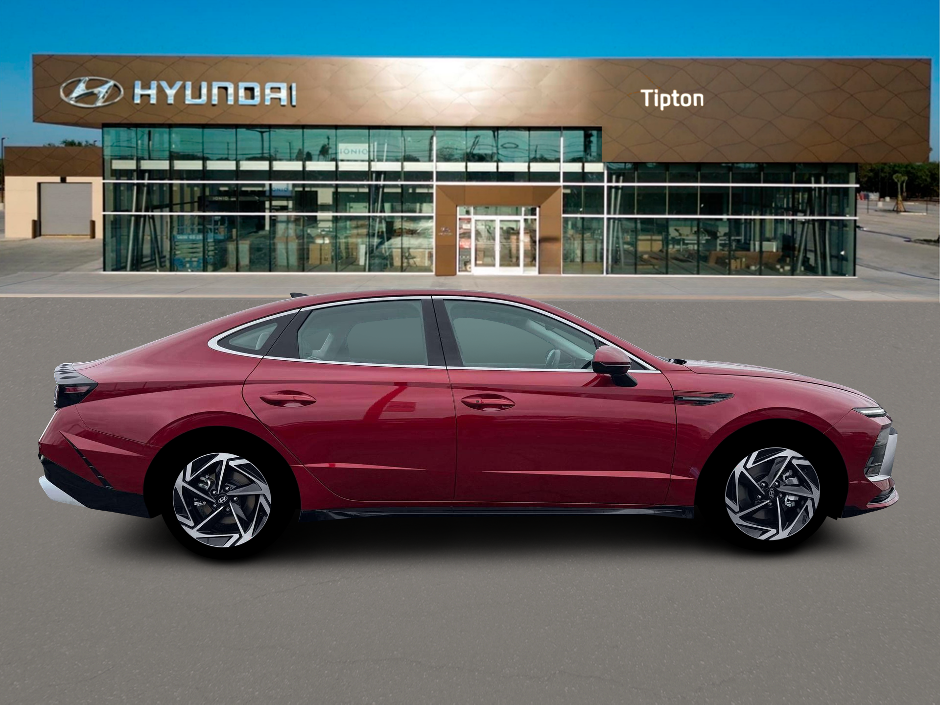 New 2026 Red Hyundai SEL Sport image 9