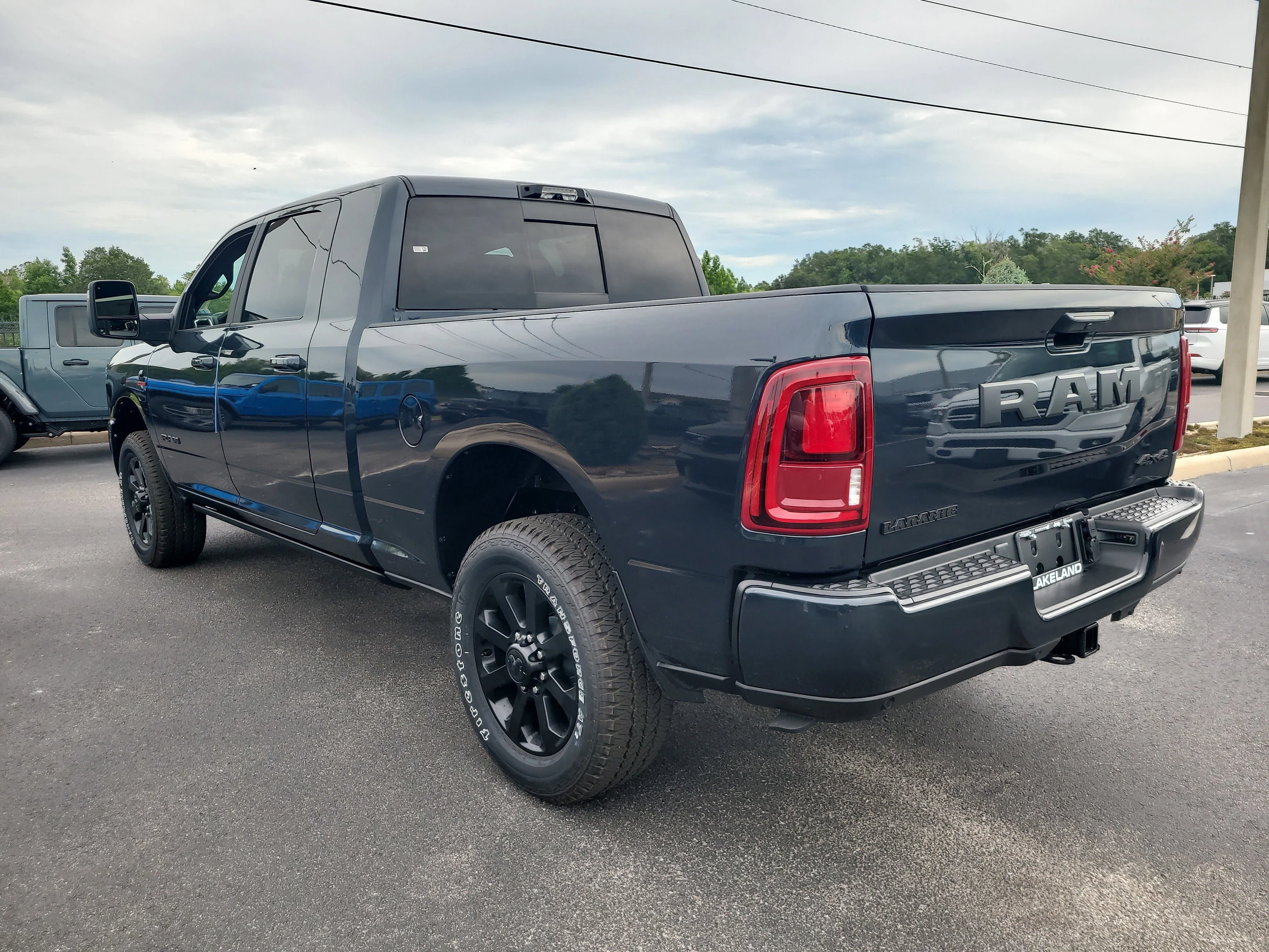 New 2026 Forged Blue Metallic RAM Laramie image 7