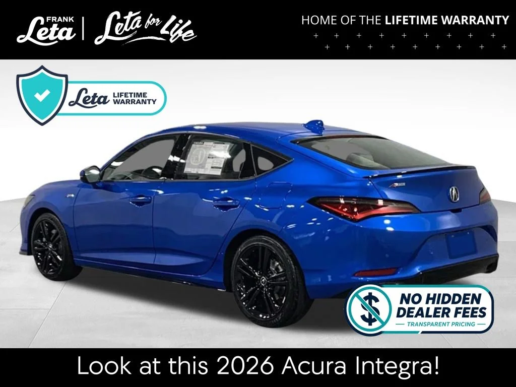 New 2026 Blue Acura A-Spec Tech Package image 3