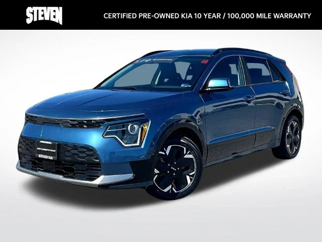 Used 2024 Blue Kia Wind image 3