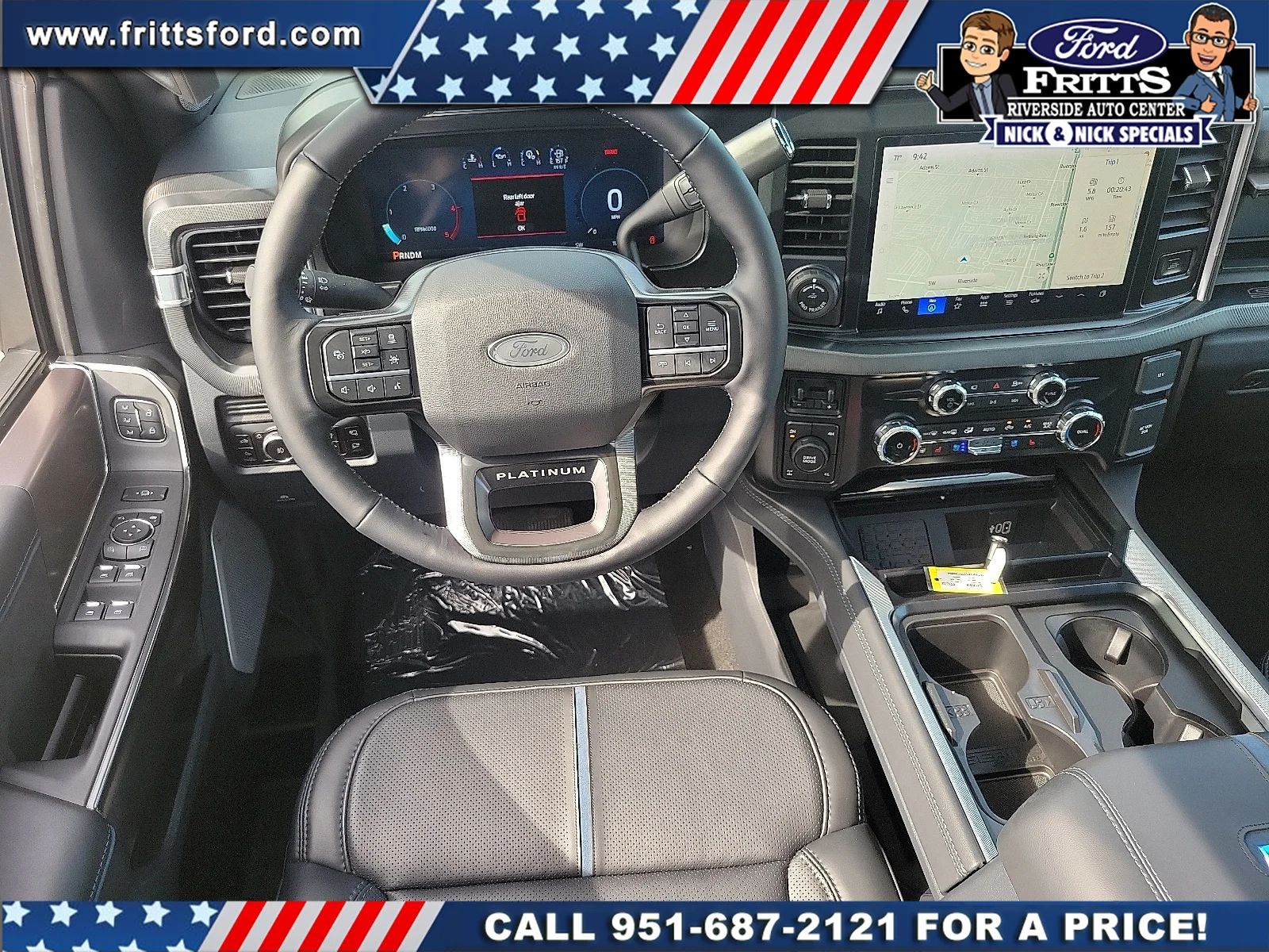 New 2026 Star White Metallic Tri-Coat Ford F-250® Platinum® image 4