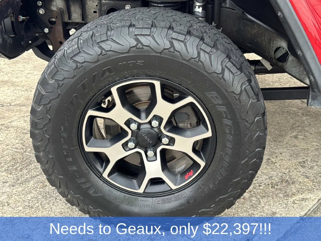 Used 2018 Red Jeep Unlimited Rubicon image 12
