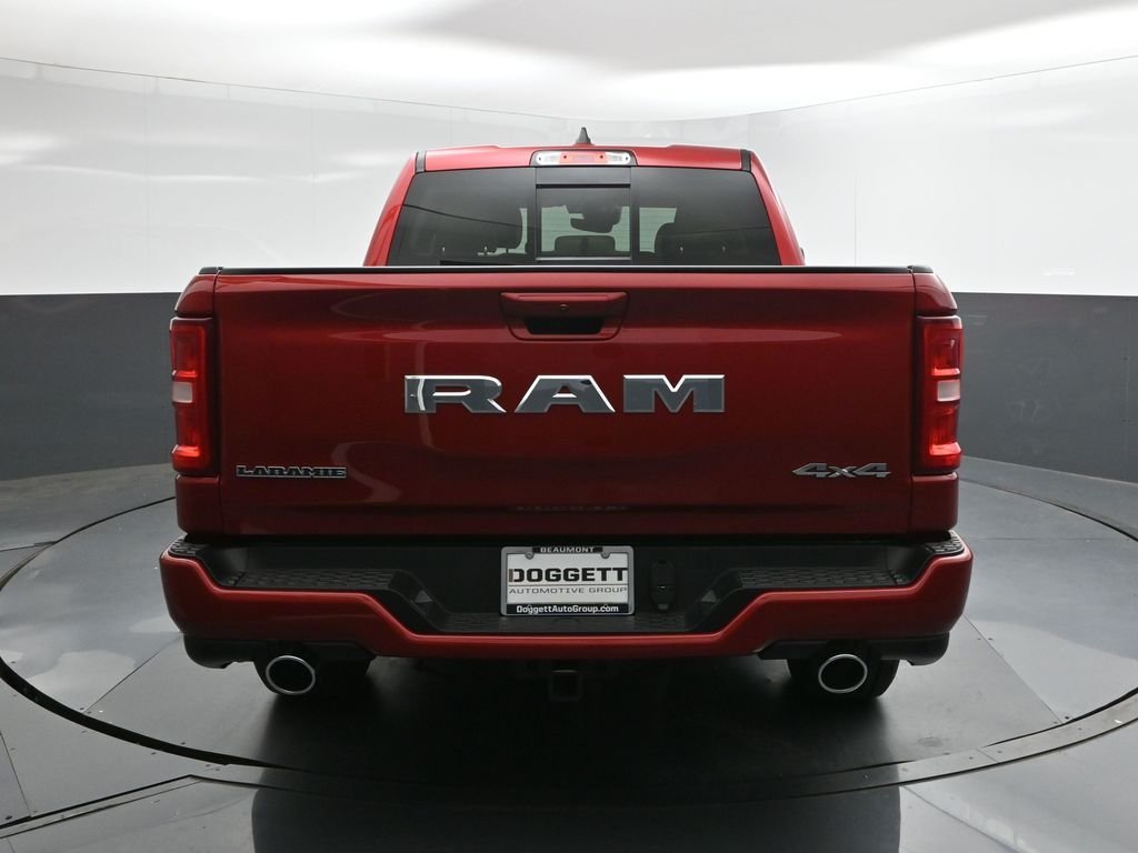 New 2026 Molten Red Pearl-Coat Exterior Paint RAM Laramie image 8