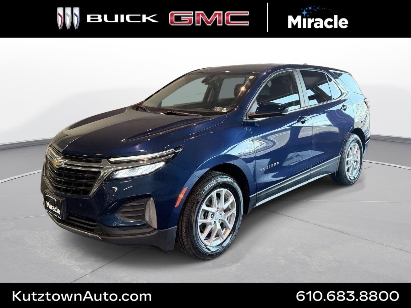 Used 2023 Blue Glow Metallic Chevrolet LT image 1
