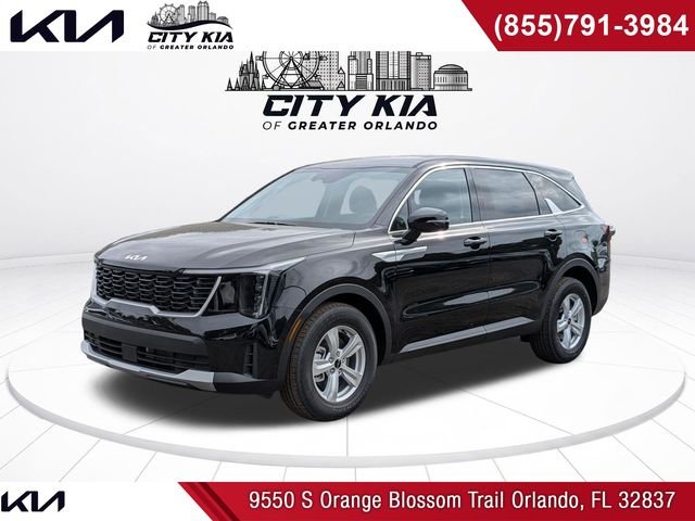 New 2026 Ebony Black Kia LX image 1