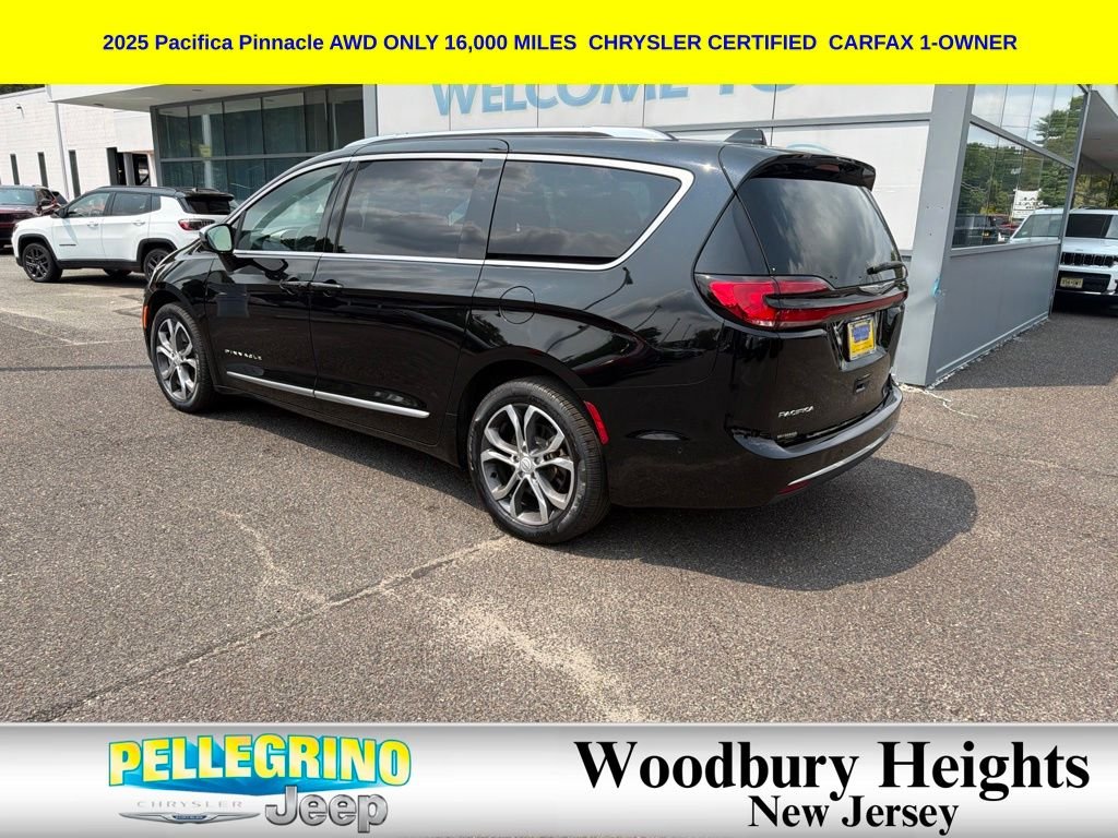 Certified Used 2025 Black Chrysler Pinnacle AWD image 2