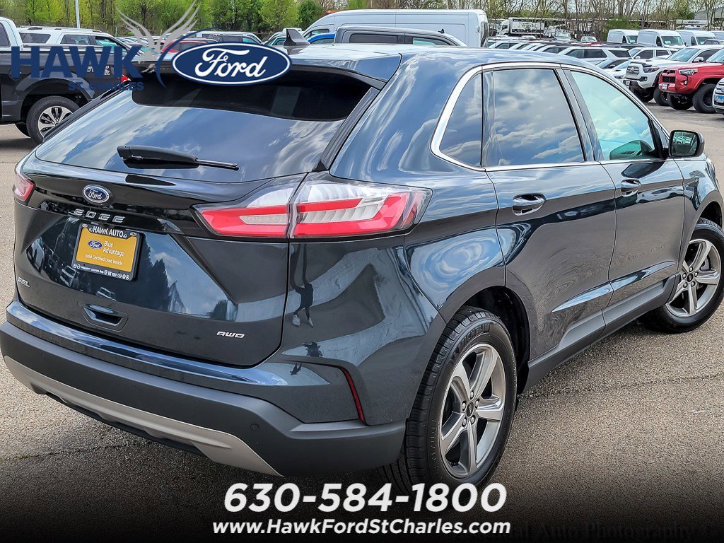 Certified Used 2023 Blue Metallic Ford SEL image 7
