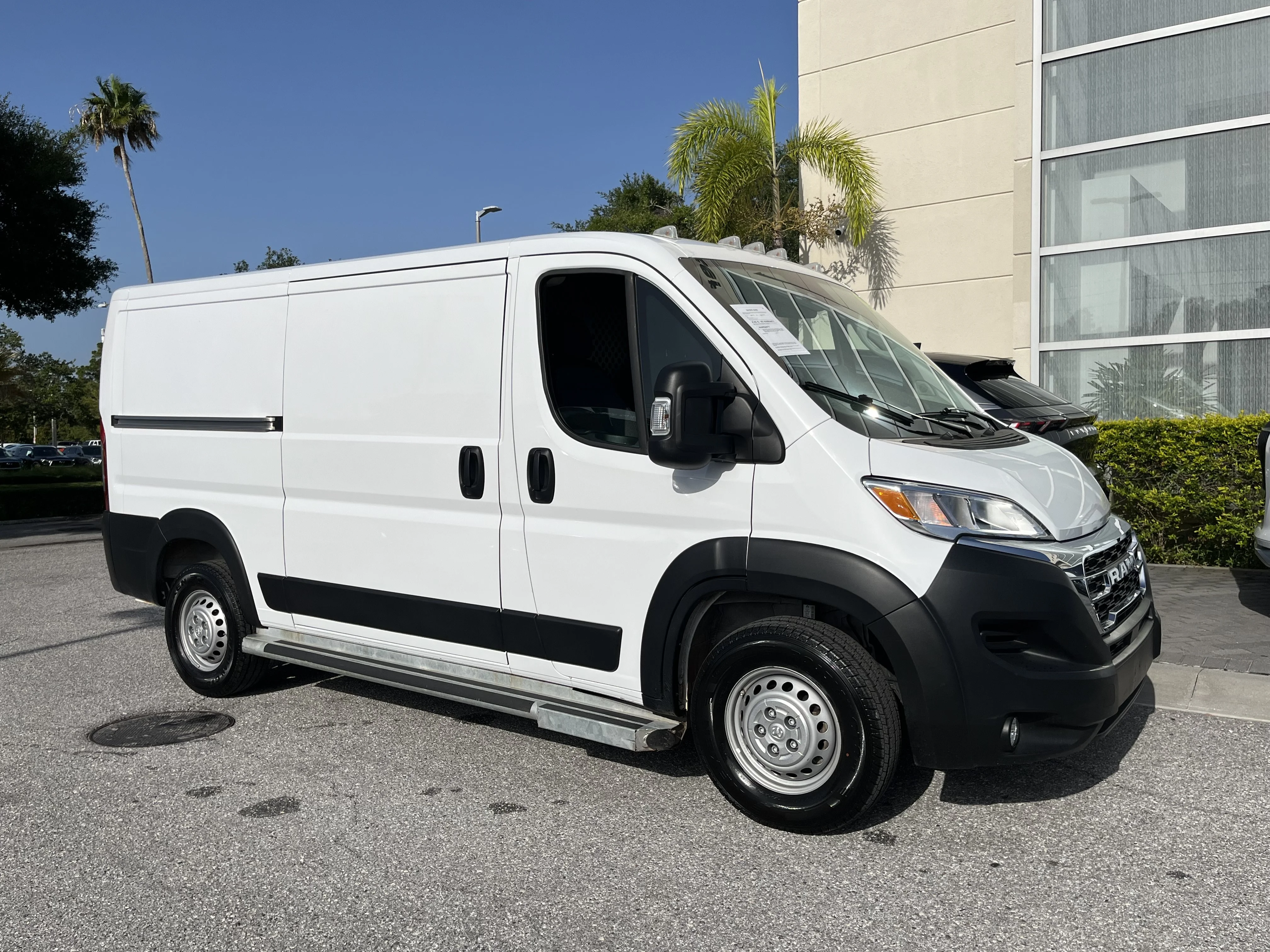 Used 2025 Bright White Clearcoat Ram Tradesman image 8