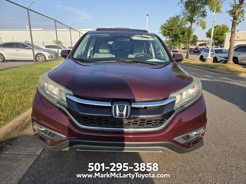 Used 2015 Basque Red Pearl II Honda EX image 2