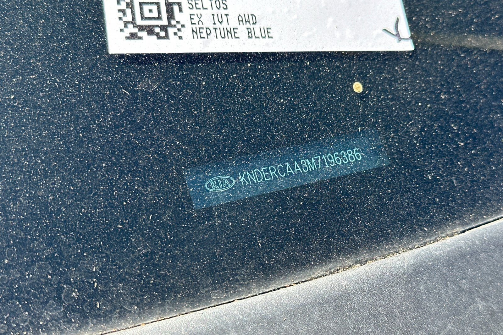 Certified Used 2021 Blue Kia EX image 3