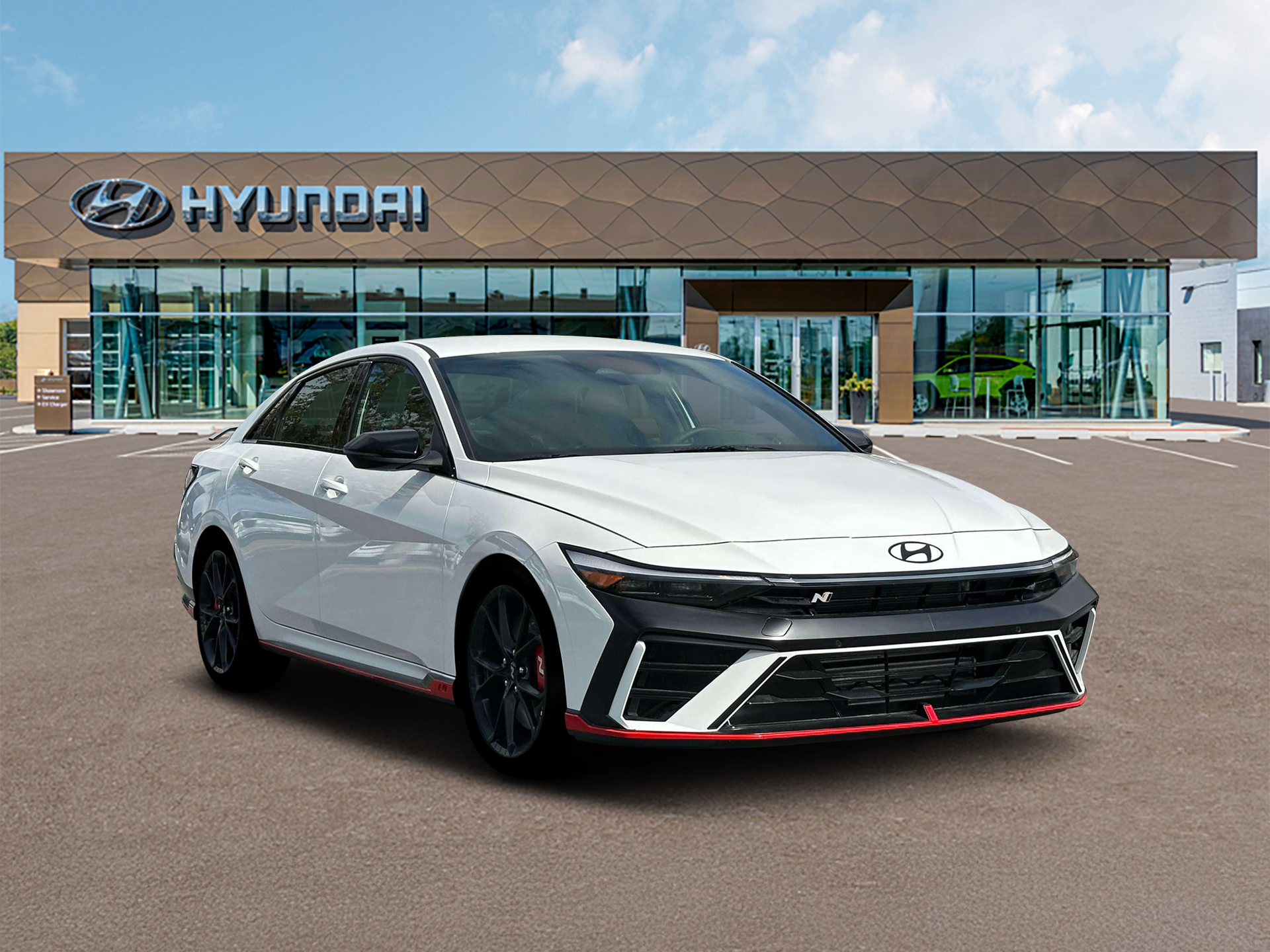 New 2026 Atlas White Hyundai Sedan image 11