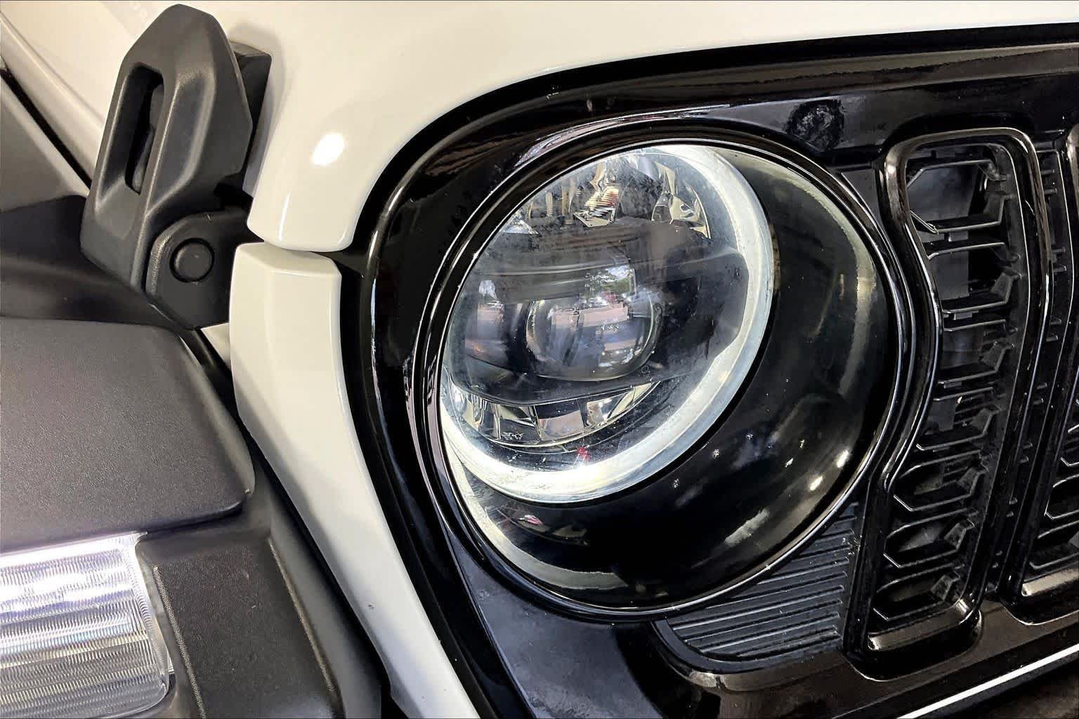 Used 2024 Bright White Clearcoat Jeep Willys image 26